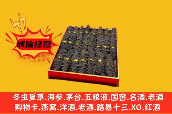 梅州平远县回收海参